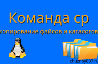 Обзор утилиты командной строки cp