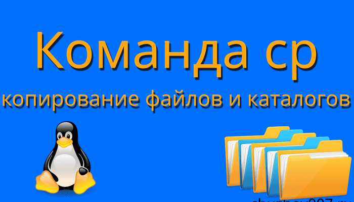 Обзор утилиты командной строки cp