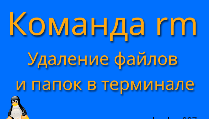 Команда rm в Linux, полный обзор